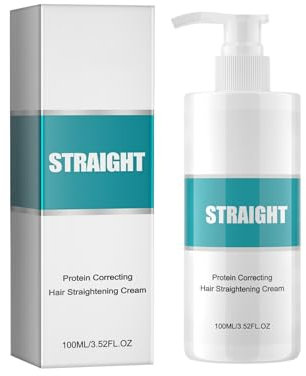 Corrección de proteínas para cabello liso para alisar el cabello dañado y dañado. AmE320 (blanco, 15 x 4 x 4 cm)