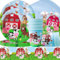 Vajilla de fiesta de granja, decoración de cumpleaños de granja, 41PCS fiesta de vaca Impresión de vaca Suministros de ,Vajilla para Fiesta Cumpleaños Rancho Cubiertos y Platos Taza Papel Servilleta