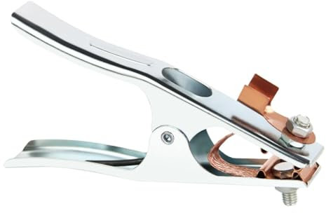 Earth Clamp for Welder, Welder Earth Clamp | 300A/500A Earth Clamp A-shaped Copper Ground Clamp | Cable Thickened Clip Clamp, Heavy Duty Welding Clamp for Welders