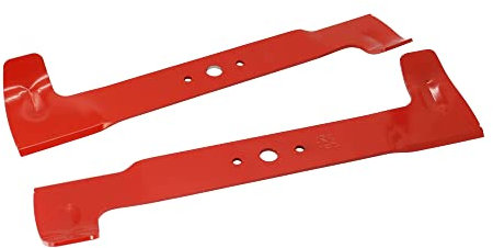 SECURA Jeu de lames (high-lift) compatible avec Castelgarden PGX160HD Tracteur de pelouse