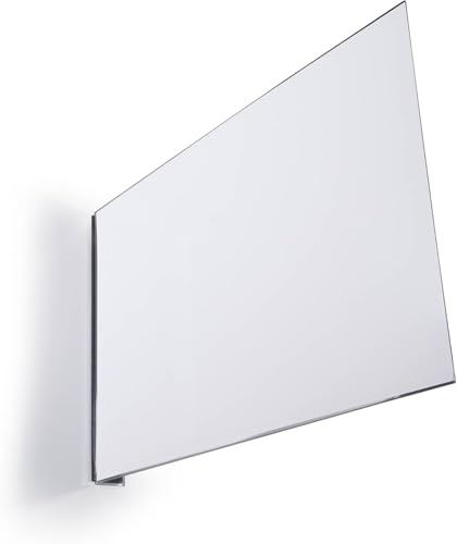Durable Fahnenschild magnetisch, A4 quer Regalschild, transparent, 187519 | Gangschild aus PET Hartfolie, 210 x 297 mm, beidseitig lesbar, Einschub mit Daumenaussparung hinten