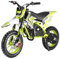 kamulouk 49cc Pocket Bike, 2-Takt Dirt Bike, Kinder Motorrad MIT Gasantrieb, PocketBikes MIT Scheibenbremsen Vornetz Hinten (Grün) Grün
