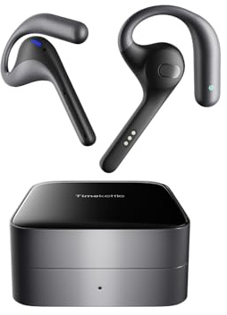 Timekettle W4 Pro Al Auriculares Intérpretes, Traducción Simultánea Bidireccional, Dispositivo Traductor que Soporta 40 Idiomas, auriculares traductor en tiempo real para Vídeos y Llamadas Telefónicas