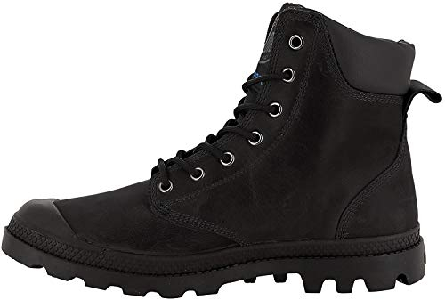 Palladium Pampa Sport Cuff Leather Waterproof, Unisex-Erwachsene, Klassische Stiefel, Schwarz Black 466, 36 EU