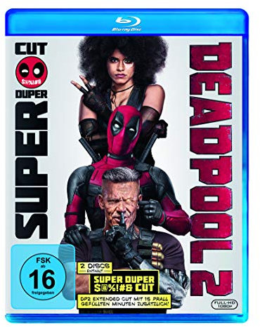 Deadpool 2,1 Blu-ray (Extended Cut): USA
