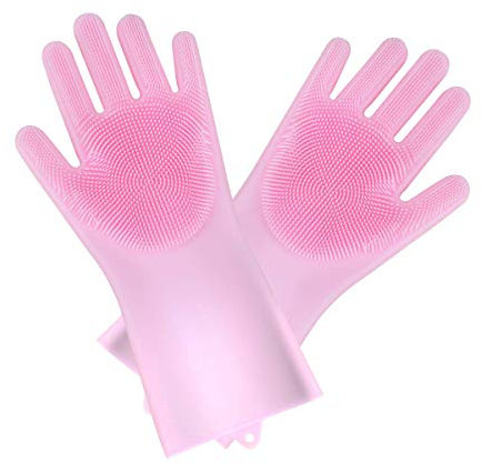 1 paire de gants de vaisselle Magic en silicone pour lave-vaisselle