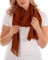 DOLCE ABBRACCIO by RiemTEX Schal Damen PRIMAVERA XXL Schals & Tücher in Braun Halstuch Pashmina aus Chiffon für Sommer Frühling Ganzjährig Tuch Damenschal Chiffontücher (Braun)