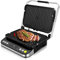 Taylor Swoden 10 en 1 grill de contacto, plancha, 2000W Grill Electrico, Sandwichera Plancha, 2 placas antiadherentes extraíbles, tiempo y temperatura individuales, pantalla LED, Ajustable a 180º