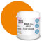 BOX DECO COULEURS Peinture murale acrylique aspect velours Aqua Déco - 2,5L, Orange Abricot