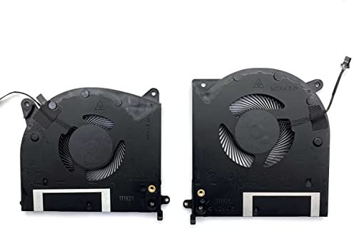 BestParts 12V CPU Cooling Fan for Dell Alienware M15 R2 (2 Pack, 4-Pin Connector)