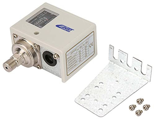 Auto Presostato electrónico G1/4 Presostato aire-agua Regulador de presión del compresor, Presostato de compresor eléctrico Válvula de control para compresor aire-agua Control de presión