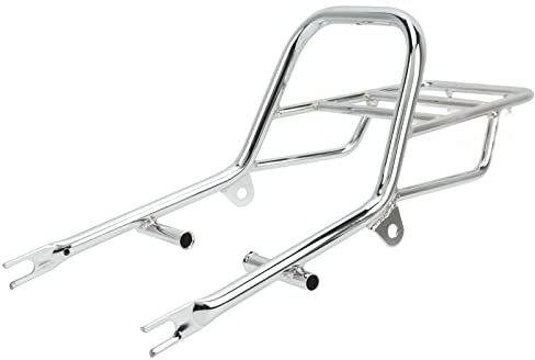 Porte-Bagages de Moto, Porte-Bagages Arrière de Moto en Alliage d'acier Chromé de Remplacement pour Monkey 125 Z125 2018‑2022