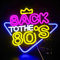 Looklight Back to The 80's Señal de neón Luz de neón LED para la decoración de fiestas de los 80 USB Corona carta luz de neón para dormitorio tienda cumpleaños fiesta hogar Bar regalos