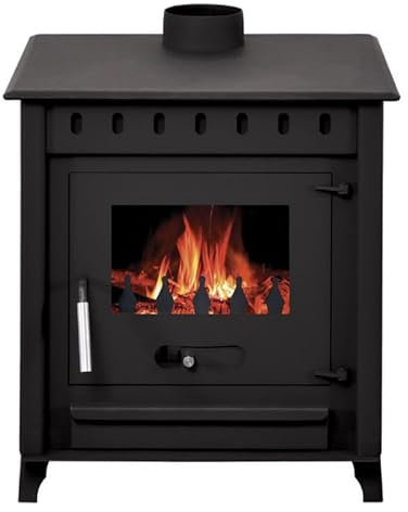 INTERSTOVES - Poêle À BOIS LYA 12 | BÛCHES 45CM - Acier