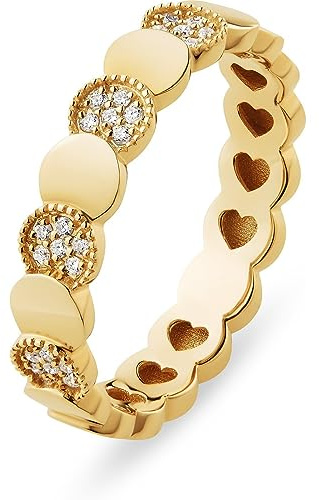 CHRIST Damen-Damenring 585er Gelbgold 24 Diamant