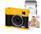 KODAK Mini Shot 3 ERA 4PASS 2-in-1 Sofortbildkamera und Fotodrucker (7,6x7,6cm) Sofortbildkamera + 8 Blatts, Gelb