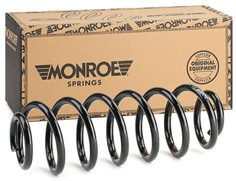 MONROE 2x Fahrwerksfedern Federn Hinten Schraubenfeder mit konstantem Drahtdurchmesser Länge: 360mm Außendurchmesser: 120mm SE3681