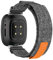 Nylon Armbänder für Fitbit Versa 4/Versa 3/Sense/Sense 2 Armband Weiches Atmungsaktive Canvas Verstellbare Sport Ersatzarmband Kompatibel mit Fitbit Versa 4/Versa 3/Sense/Sense 2 Uhrenarmband (1)