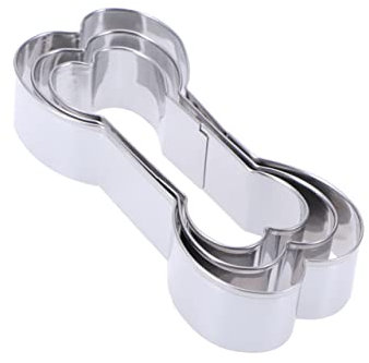 LIFKOME 3stücke Teiliges Edelstahl Keksformset Hundeknochen-design Backwerkzeug Für Kekse Für Geburtstagsfeiern Und Festlichkeiten