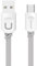 P4Y USB-C Lade- und Datenkabel 2.1A Material: TPE 1m grau US-SJ113