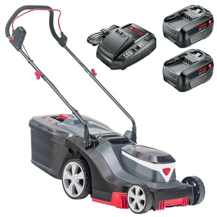 AL-KO 18V Easy 3.82 Li R Cordless Push Rear Roller Lawnmower 38cm (2x Battery Kit)