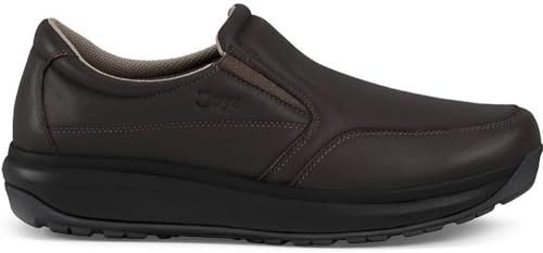 JOYA Traveler II Black II - Herren Halbschuhe aus Glattleder