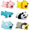 UYRVAPE 6pcs Kabelschutz Tiere Beißen, Niedlich Ladekabel Schoner Tier Panda Hai Tiger Ente Igel Ladekabelschutz Tier Set für die Meisten Mobiltelefone und iPad-Ladegeräte