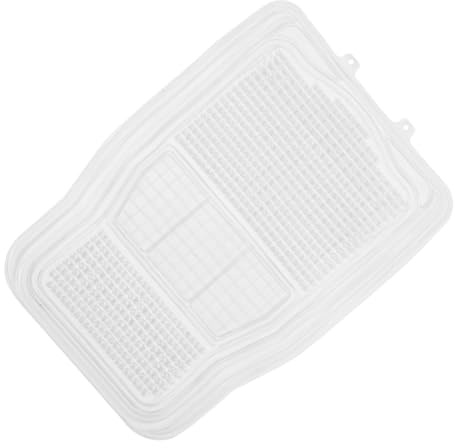 ULTECHNOVO Tapis de Sol de Voiture en Silicone Antidérapant Tapis de Sol Car Floor Mats pour Intérieur Automobile Portable et Adaptable du Siège