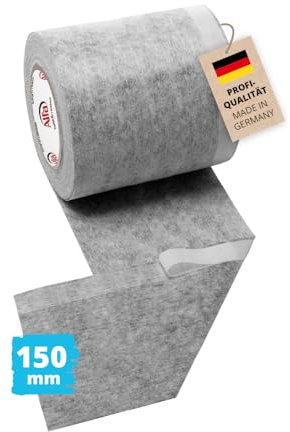 Alfa 1x Fensteranschlussband Grau (Außen) 150 mm x 25 m Profi-Qualität diffusionsoffenes Fensterdichtband
