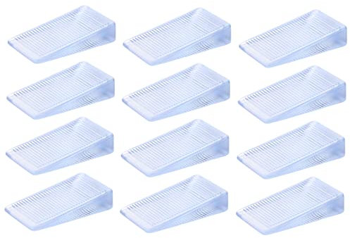 Uonlytech 12pcs Furniture Table Shims Safety Door Stopper Door Stop for Home Home Improvement Leveler Non-slip Table Shims
