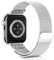 Uni-unzeit Bracelet De Remplacement Milanais Compatible Avec Apple Watch 49mm 46mm 45mm 44mm 42mm, Bracelets RéGlables MagnéTiquement Pour Iwatch Series 10 9 8 7 6 5 4 3 Se Ultra, Argent