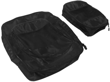 Abaodam 3stücke Große Faltbare Reisetasche Für Toilettentasche Reise-aufbewahrungsbeutel Sortierbeutel Für Kleidung Tragbare Packtasche Für Reisen Reiseorganizer Für Koffer