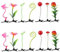 Gatuida Lot De 28 Barrettes À Cheveux En Forme De Plante Artificielle Épingles À Cheveux En Herbe Barrettes À Cheveux En Forme De Feuille Pour Queue De Cheval Chignon Petites