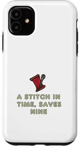 A Stitch In Time Case for iPhone 11
