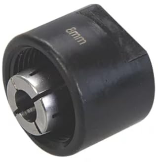 ROUTER COLLET 8MM, Precision-machined with durable steel construction, 1 in Pack
