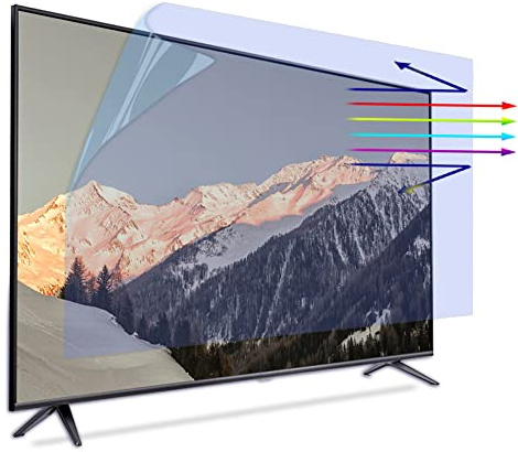 GJGHKLHL von AntiBlue Light for 55 Zoll, blendfreier Innen- und Außen-TV-Bildschirm, mattierte Folie, kratzfest, for LCD/LED/OLED QLED 4K HDTV