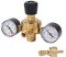 Druckminderer Schutzgas-Einwegflaschen 2 Manometer 1/4 Abgang (Druckregler, Schutzgasregler)