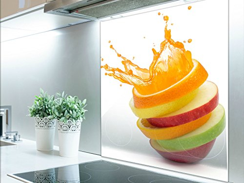 UrboArt Digital Print Glass Splashback Heat Resistant Toughened 148 (60cm x 80cm)