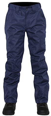 Terrain 8K / 5K Adults Snow Ski Pants Salopettes Trousers - Ski & Snowboard Trousers Navy