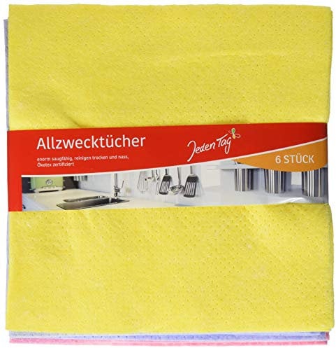 Jeden Tag Allzwecktuch, 6 stück