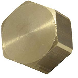 Verschlusskappe Endkappe mit Innengewinde G 1/4, 16 bar Messing