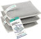ELEXACLEAN Lot de 3 éponges de nettoyage (12 x 10 cm - Gris clair) - Lavables et réutilisables, pour les casseroles, la vaisselle et les couverts