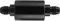 an 6 fuel filter,Inline-Kraftstofffilter,Inline Benzinfilter,Auto High Flow Inline-Kraftstofffilter Aluminiumlegierung 100 Mikron Reinigbar AN6 Universal