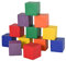 HOMCOM Set 12 Cubi Giocattolo Morbidi per Bambini 12-36 Mesi, Blocchi Schiuma per Bambini, Costruzioni Morbide in PU ed EPE, 20x20x20 cm, Multicolore