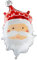 Folienballon Weihnachtsmann Luftballon Santa Deko Christmas Dekoration Weihnachten Advent Adventszeit Kindergeburtstag Folienballon Weihnachtsmann