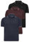 BadRhino Big & Tall 3 Pack Core Essential Everyday Tee Classic Collar Short Sleeve Polo Shirt Top - Men's Golf Longer Length 100% Cotton Multipack - M to 8XL Blue 7-8XL