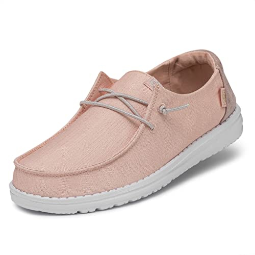Hey Dude Damen Wendy Glitter Moc Toe Shoes, Rock Candy, 40 EU