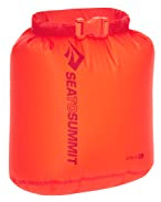 Sea to Summit - Ultra-SIL Dry Bag XS 3L - wasserdichte Aufbewahrung - Rollverschluss & Patentierte Field Repair-Schnalle - Ultra-SIL-Gewebe - Wandern - 17.1x 14 x 20.7cm - Spicy Orange - 30g