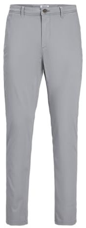 JACK & JONES Herren Jpstmarco Jjbowie Noos T-Shirt, Ultimate Grey, 28W / 30L