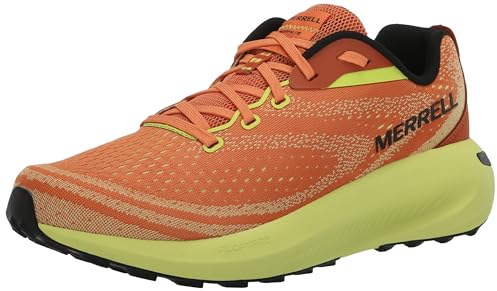 Merrell Homme Morphlite Walking Shoe, Melon/HIVIZ, 44.5 EU